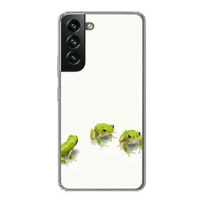 Produktbild von MuchoWow® Handyhülle Schutzhülle Hülle für Samsung Galaxy S22 Frosch - Tiere - Grün Silikon Softcase Handy Hülle - Mobiltelefonhülle