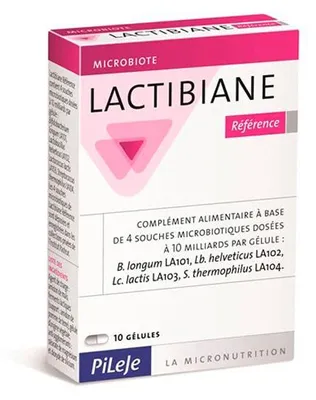 Obrázok produktu pre Pileje Lactibiane Reference - 10 kapsúl