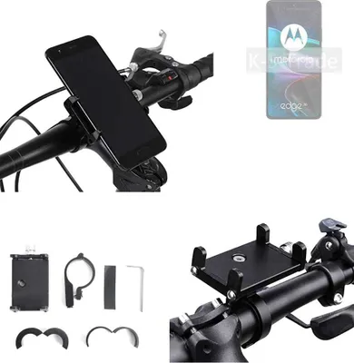 Produktbild von K-S-Trade Handyhalterung für das Fahrrad kompatibel mit Motorola Edge 30 Halter Lenkstange Fahrradhalterung Motorrad Bike Mount Befestigung