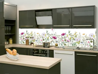Obrázek produktu pro Dimex fototapety do kuchyně, samolepicí KI-260-144 Květinový vzor 60 x 260 cm
