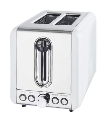 Produktbild von Schaub Lorenz Kompakt-Toaster 925 Watt Doppelschlitz weiß