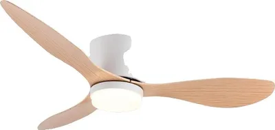Produktbild von Deckenventilator Licht, energieeffizient, Fernbedienungsbetrieb, Holzmaserung-a, 52 Zoll-b