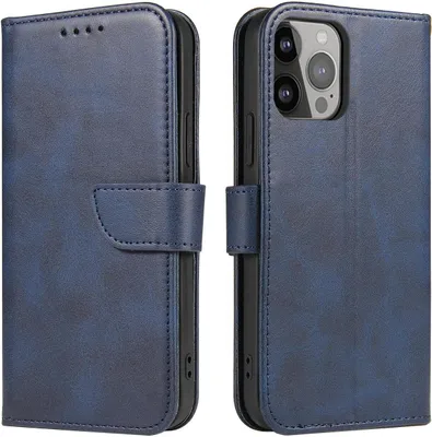 Produktbild von Magnethülle Für Samsung S24 Plus Mit Klappe Und Brieftasche - Blau