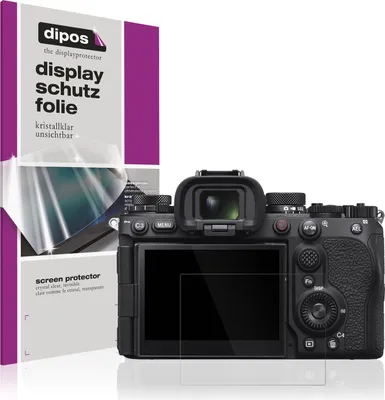Produktbild von 4x Schutzfolie für Sony Alpha 9 III klar Displayschutzfolie Folie Display Schutz dipos