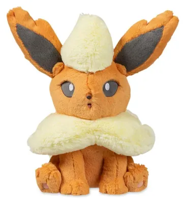Produktbild von Pokémon Center Flamara (Flareon) Kuschelige Freunde Plüsch – 44 cm