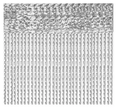 Produktbild von Fadenvorhang 140x240 cm Insektenschutz Raumteiler Auswahl: Silber - Silbergrau