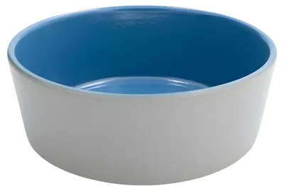 Produktbild von napani Keramikfutternapf grau/taubenblau, Größe: S