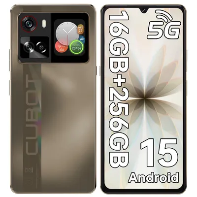 Produktbild von Cubot X100 5G Smartphone mit Zweitdisplay, 6,88" 120Hz, 256GB, 5100mAh, 64MP, NFC