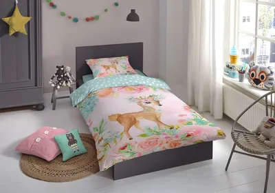 Produktbild von Good Morning Kinder Bettwäsche-Set Sweet 140×200/220 cm
