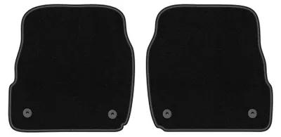 Immagine prodotto di Tappetini posteriori in moquette per Audi A6 C5 1997-2005 (station wagon/berlina/Quattro) – 2 pezzi, neri, su misura – Wielganizator LUX