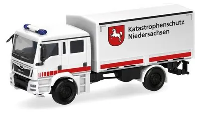 Produktbild von Herpa 098502 - 1/87 MAN TGM MzKW (Mehrzweckkraftwagen) "Katastrophenschutz"  Neu