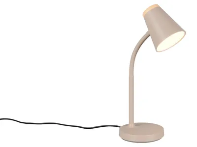 Image de Lampe de table LED, beige chaud, flexible, H 36 cm