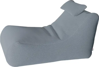 Produktbild von Talamo Italia Pouf Abuli 70x120x65h cm Grau Saccoförmig