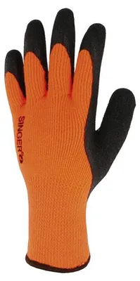 Produktbild von 10 Latex-Gummihandschuhe Crêpe. Acrylstütze. Größe 11