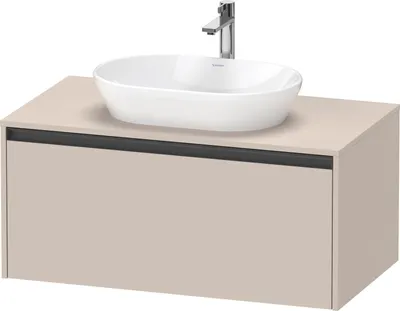 Produktbild von Duravit Ketho.2 Wastafelonderkast 100x55x45,9 cm Mat Taupe