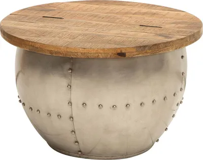 Produktbild von Couchtisch 68cm Holz Design Tisch Modern Wohnzimmer JETZT KAUFEN