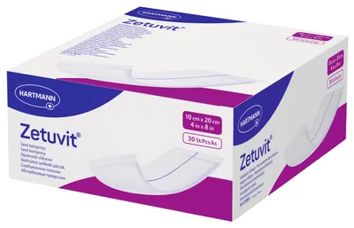 Produktbild von Zetuvit Saugkompressen unsteril 10 x 20 cm, 30 St. Kompressen