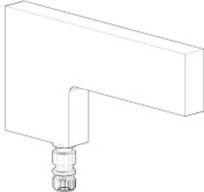 Produktbild von Dornbracht 092068001-00 Griff für Spültisch Stand Ersatzteile