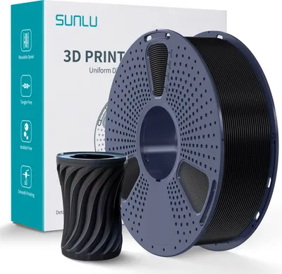 Produktbild von Sunlu ASA Filament Black 1.75mm 1kg