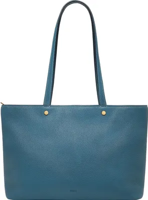 Image de FOSSIL sac à épaule Jessie Top Zip Tote Drizzle bleu
