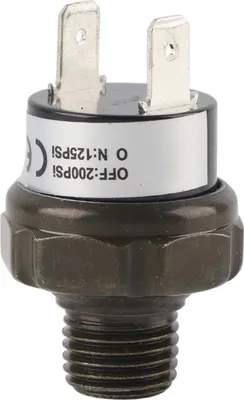 Zdjęcie produktu dla uniwersalny samochodowy automatyczny przełącznik ciśnienia sprężarki powietrza 12V (125-200PSI)