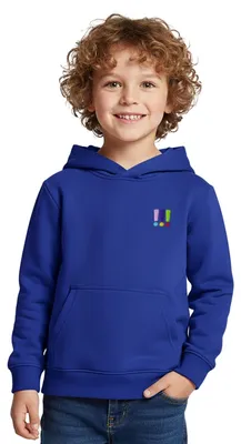 Produktbild von Spreadshirt Die Drei Ausrufezeichen Logo Stick Kinder Premium Hoodie, 98/104 (2 Jahre), Royalblau