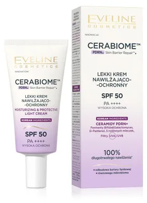 Produktbild von Eveline Cosmetics Cerabiome – feuchtigkeitsspendende, beruhigende Gesichtscreme