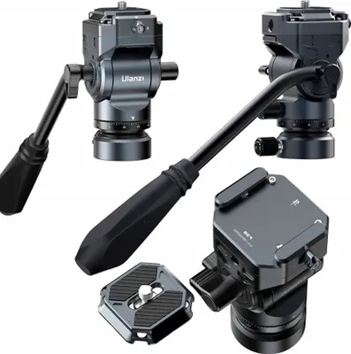 Obrázek produktu pro Panoramatická hlava 360 Olej 1/4" 3/8" Video 3kg Arca Swiss / Ulanzi F38