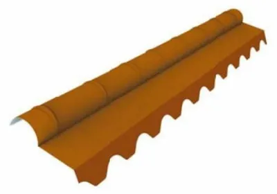 Productafbeelding van Overlappende afdichting voor pannelfront, lengte 2,00 meter