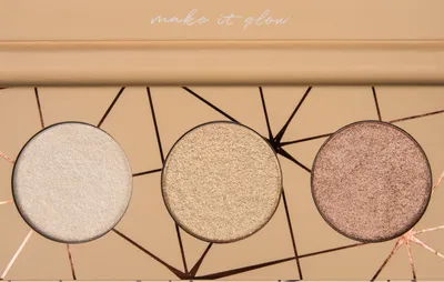 Produktbild von IBRA Glow Trio Highlighter-Palette 6,9g