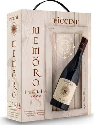 Produktbild von Piccini Memoro Rosso 13,5% Vol 3,0L BiB - Bag in Box Wein