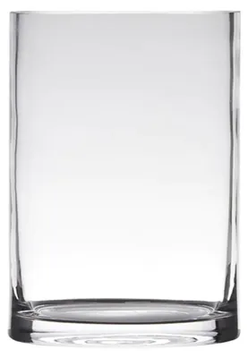 Produktbild von Dekoglas, Vase ZYLINDER H. 20cm D. 15cm transparent rund Glas Hakbijl