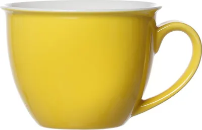 Immagine prodotto di Ritzenhoff & Breker Doppio Jumbo Obere, Obertasse, Ober Tasse, Geschirr, Porzellan, Sonnengelb, 350 ml, 565027