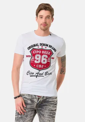 Produktbild von CT670 Herren T-Shirt mit coolem Frontprint