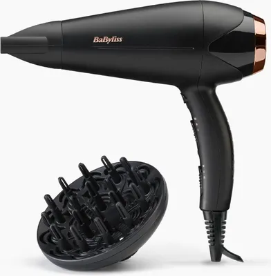 Obrázek produktu pro BaByliss Turbo Shine 2200, DC, Černá, Jednobarevný, 1,95 m, Čína, 2200 W