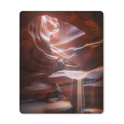 Produktbild von MuchoWow® Mauspad Mousepad Landschaft - Höhle - Sand - Natur 19x23 cm - Mousepads - Maus Mat - Pad - Mausunterlage - Mauspads - Spielen