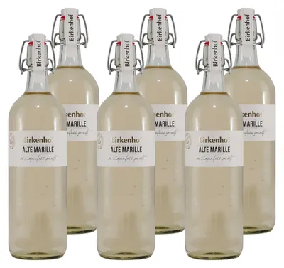 Produktbild von Birkenhof Alte Marille Obstbrand (6 x 1,0L)