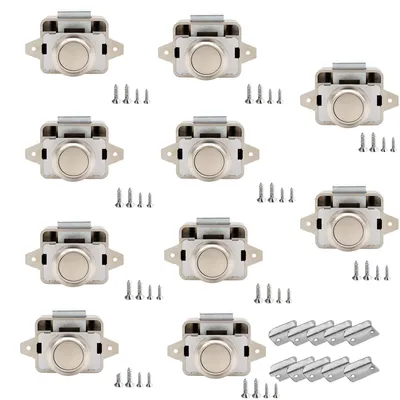 Immagine prodotto di Solidchoice - Set di 10 serrature a pressione per mobili