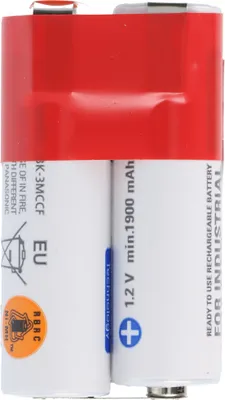 Produktbild von Panasonic eneloop Standard 2,4 Volt NiMH AkkuPack AA Mignon mit Lötfahnen, 2,4 Volt 2000mAh