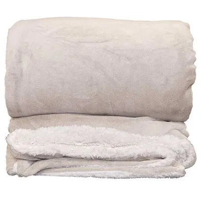 Productafbeelding van Unyqoos® Unique Living Lars XL Plaid – Knuffeldekentje 220 x 240 cm, Pebble, gestikte honingraatstructuur, extra groot voor bank en bed