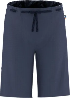 Dunkelblaue Talus Shorts von La Sportiva; geeignet für Herren; mit elastischem Bund und Kordelzug.
