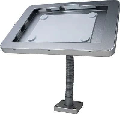 Produktbild von SYSTEM-S Tisch Halterung 360° Ständer abschließbar flexibel für Surface Pro 8 13.0" Grau