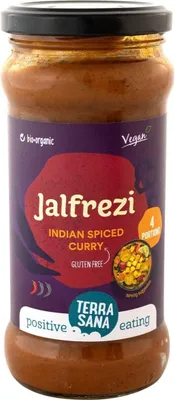 SOS CURRY INDIAN MADRAS BEZGLUTENOWY BIO 350 g - TERRASANA