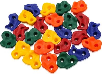 Produktbild von Jiubiaz 50X Klettergriffe Boulderwand Outdoor Robuste Klettersteine Kinder Indoor