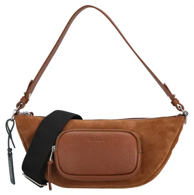Produktbild von Coccinelle STG Paki Suede - Schultertasche 32 cm (cognac)