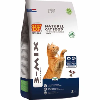 Imagen del producto de BIOFOOD: Alimento para gatos, variedad 3, 2 kg