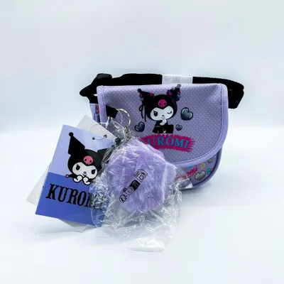 Produktbild von Joumma Kuromi Retropop Umhängetasche Kinder, Violett, Polyester, 320038704080