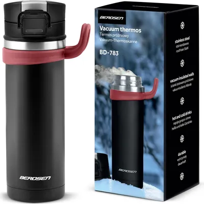 Zdjęcie produktu dla Termos próżniowy 450 ml BD-783 czarny