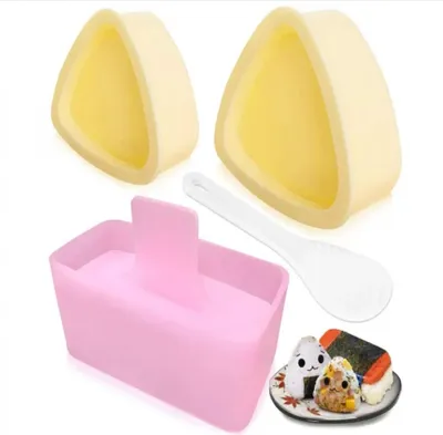 Obrázek produktu pro Forma na onigiri, forma na musubi, lis na rýžovou mouku, forma pro domácí kuchyni
