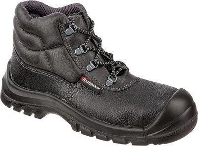 Produktbild von Footguard Sicherheitsschuhe Solid Mid S3 SRC Schwarz-44
